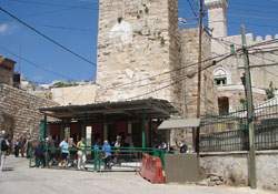 Hebron, checkpoint, Partriarchen